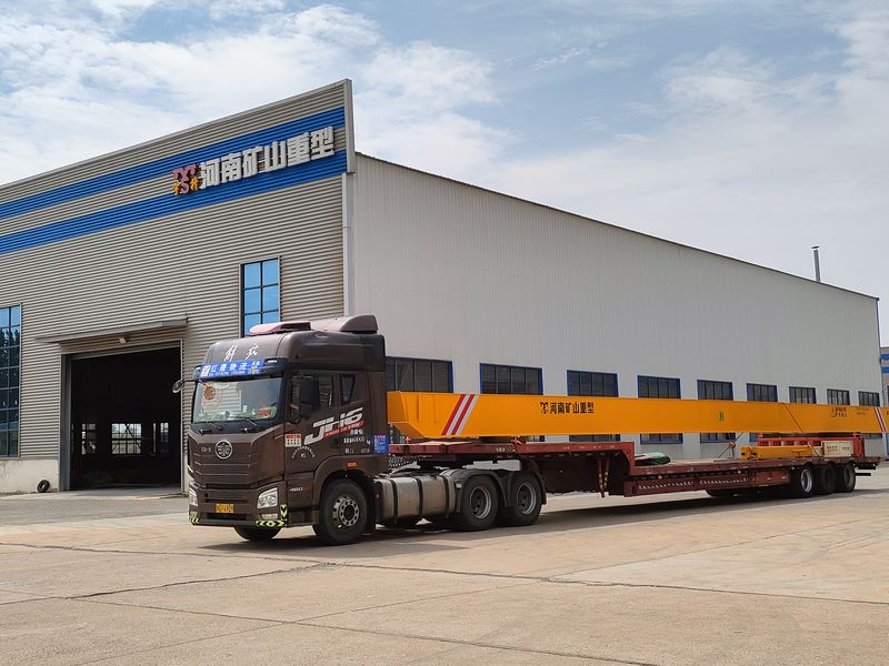 電動單梁起重機 HD5t—22.5m 制作完成，發往江西南昌交付客戶使用。