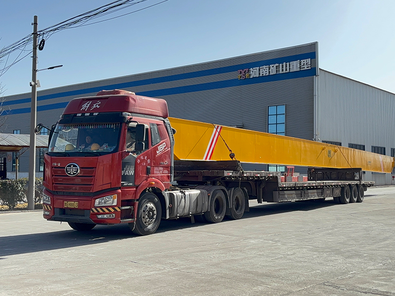 方形單梁 HD10t-30.19m 制作完成  裝車發(fā)出